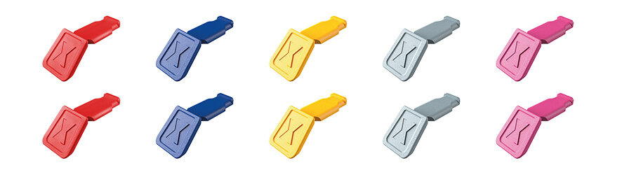 KNIPEX COLORCODE CLIPS KLEURMIX 1 10ST