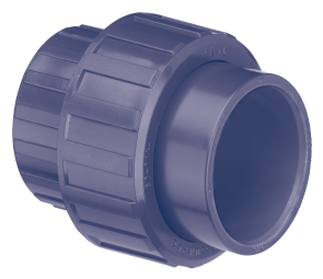 HD PVC 3/3 KOPPELING + O-RING 32MM 16 BAR