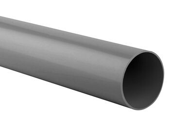 PVC HWA BUIS 80MM X 77,0MM GRIJS 4M GL