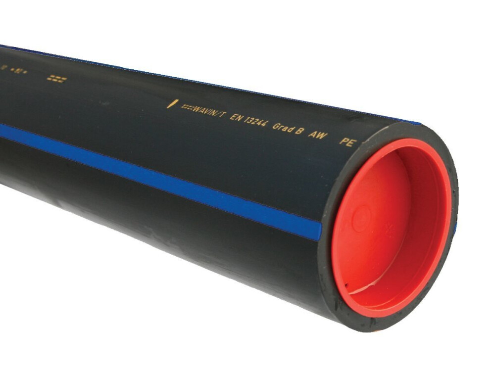 ZPE-BUIS PE40 16X 12,4MM ZWART 100M 6BAR