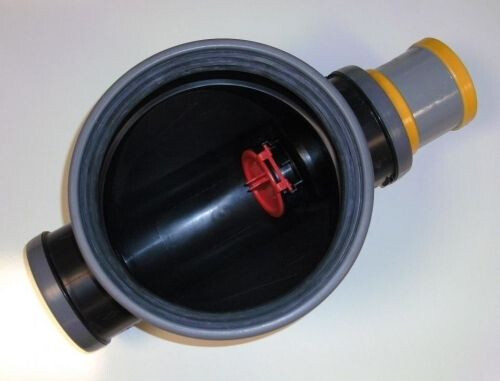 MB INSPECTIEPUT 315MM MET KEERKLEP 2X AANSLUITING 160MM
