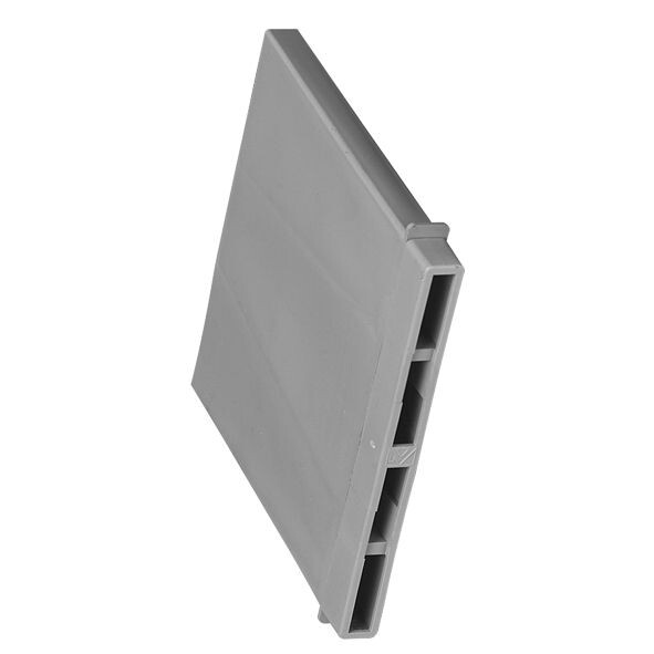 STOOTVOEGVENTILATIEROOSTER BETONSTEEN-/MAASFORMAAT GRIJS