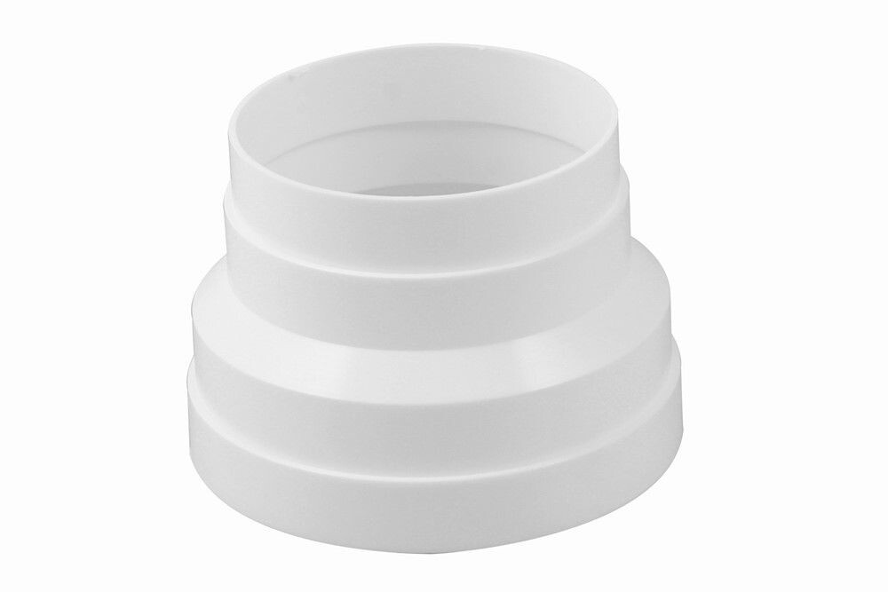VERLOOPSTUK Ø 100-125MM WIT