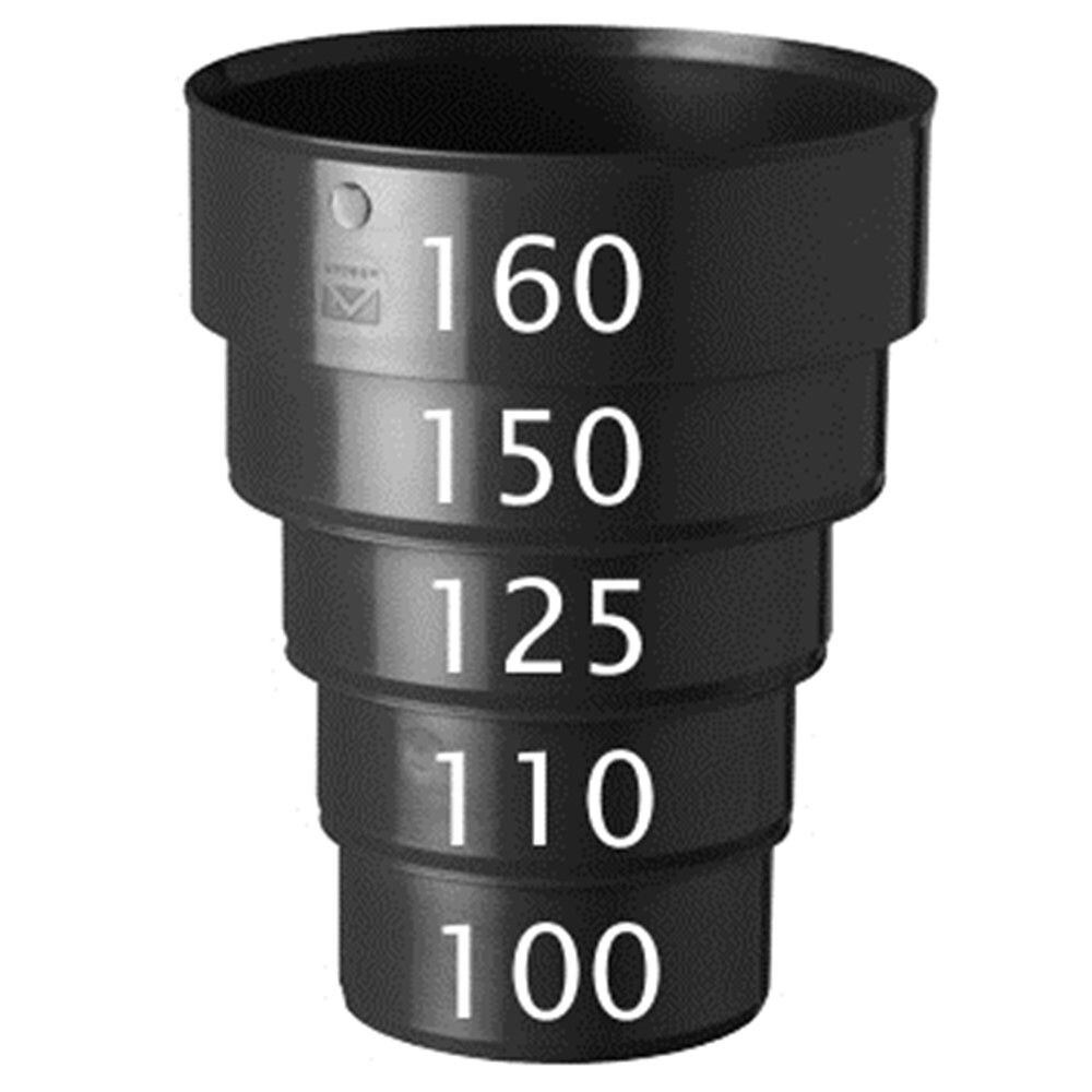 MEERVOUDIG KUNSTSTOF VERLOOPSTUK DIAM 160-DIAM 150-DIAM 125-DIAM 110-DIAM 100 PS