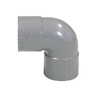 PVC LIJM BOCHT 50MM 88° 2X MOF