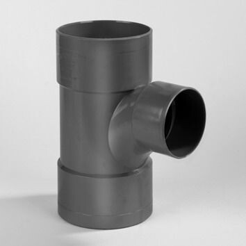 PVC LIJM STROOM T-STUK 110X 75MM 3XM