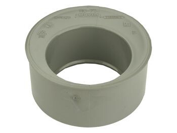 PVC LIJM INZET-VERLOOPSTUK 75MM X 50MM