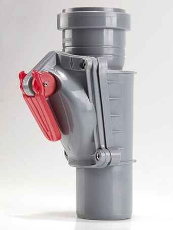 TERUGSLAGKLEP 50MM VERTICAAL