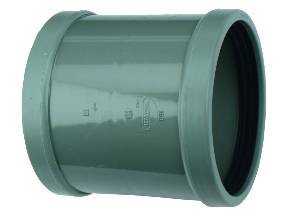 PVC RUBBER MANCHET OVERSCHUIFMOF 200MM SN4