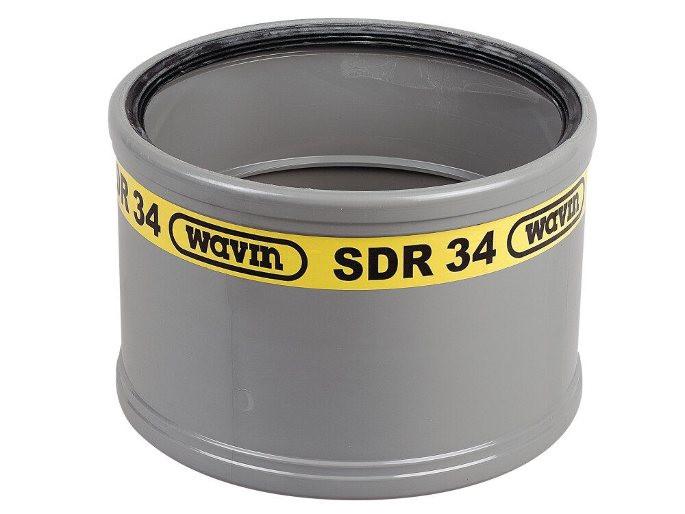 PVC RUBBER MANCHET STEEKMOF 315MM SN8