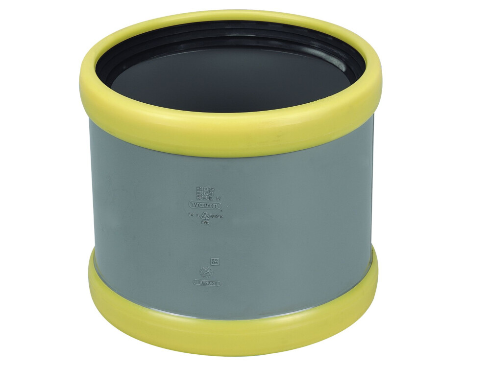 PVC RUBBER MANCHET OVERSCHUIFMOF 250MM SN8