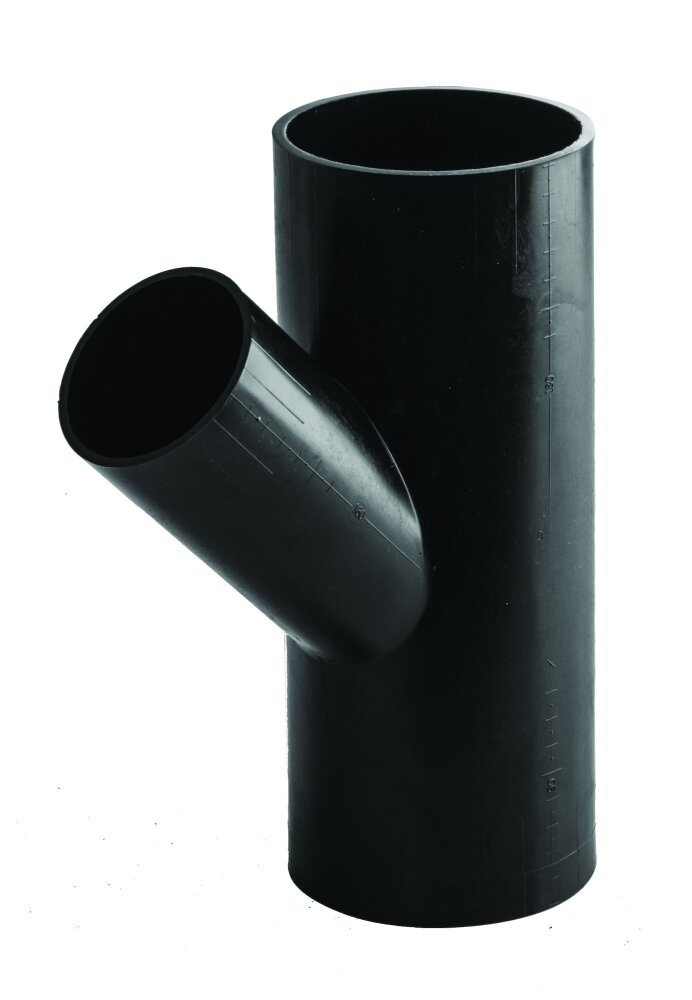 PE T-STUK 110MM 45°