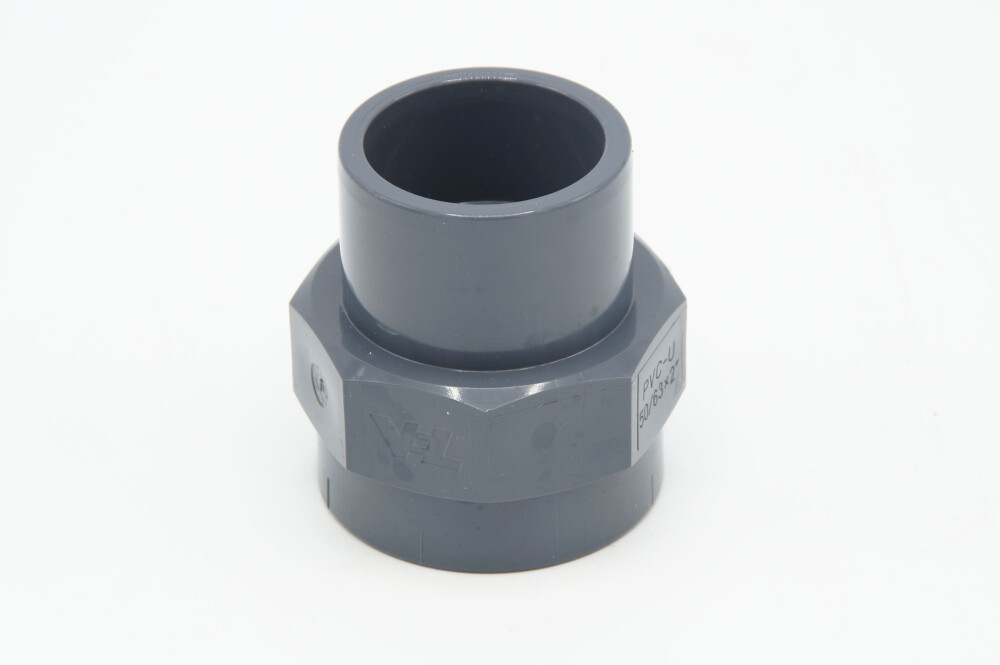 DRUK PVC LIJMRING 63MM / 50MM X 2" BI. 10 BAR