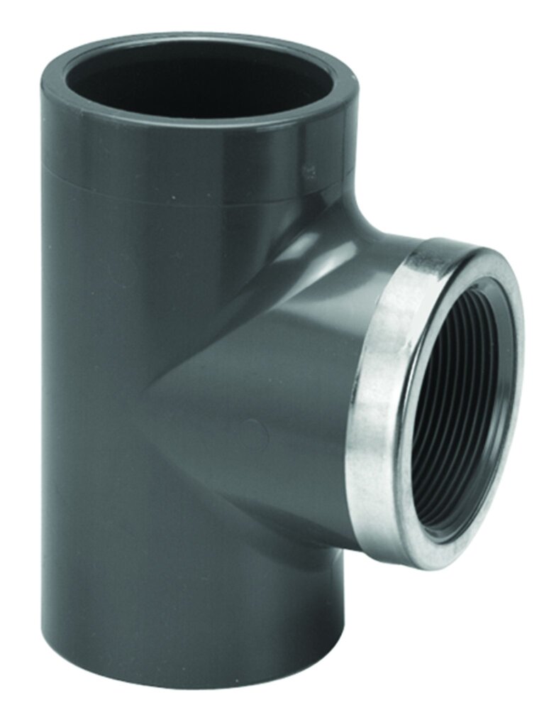 HD PVC T-STUK 32MM X 1" X 32MM 90° 16 BAR