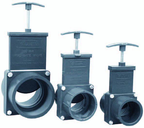PVC SCHUIFAFSLUITER 110MM VALTERRA