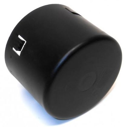 PP EINDKAP 80MM ZWART VOOR PE DRAIN