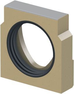 V100S EINDPLAAT LAMELLEN O-RING 0110