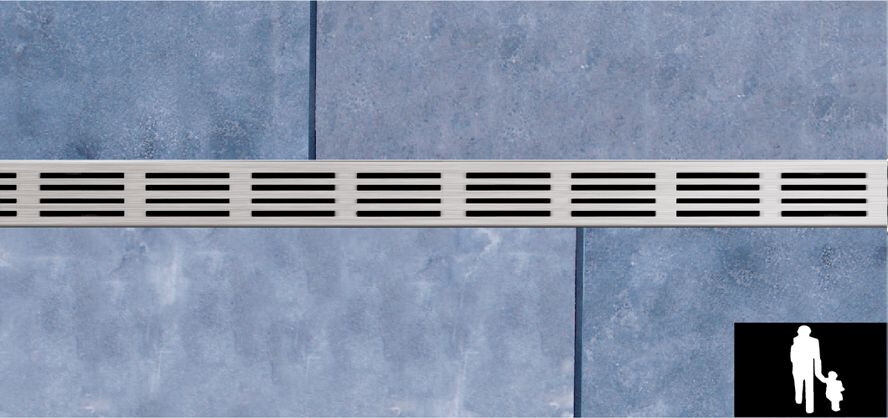 SLIMLINE GOOT B=61MM L=1.0M