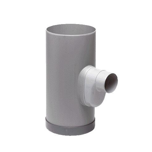PVC ONDERBAK BASIC 315MM H=640MM GRIJS