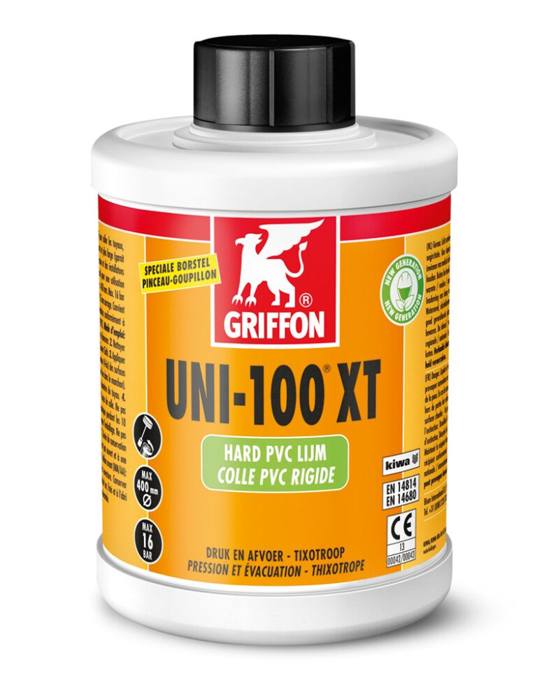 UNI-100 HARD PVC LIJM 1000 ML