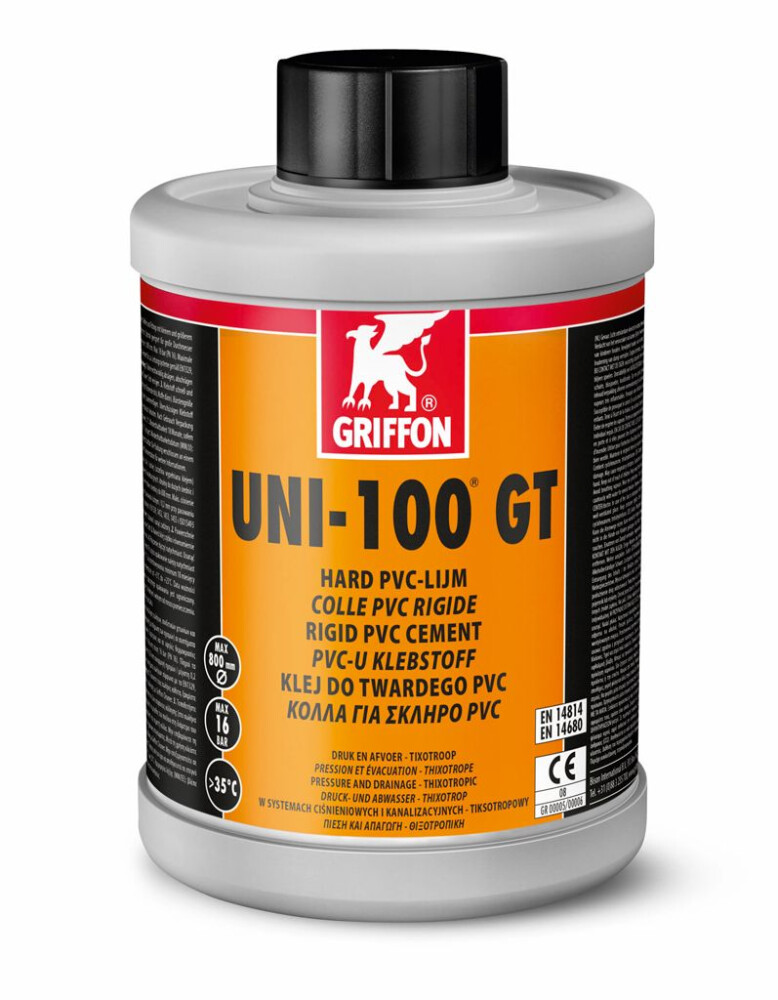 UNI-100 GT HARD PVC LIJM 1000 ML