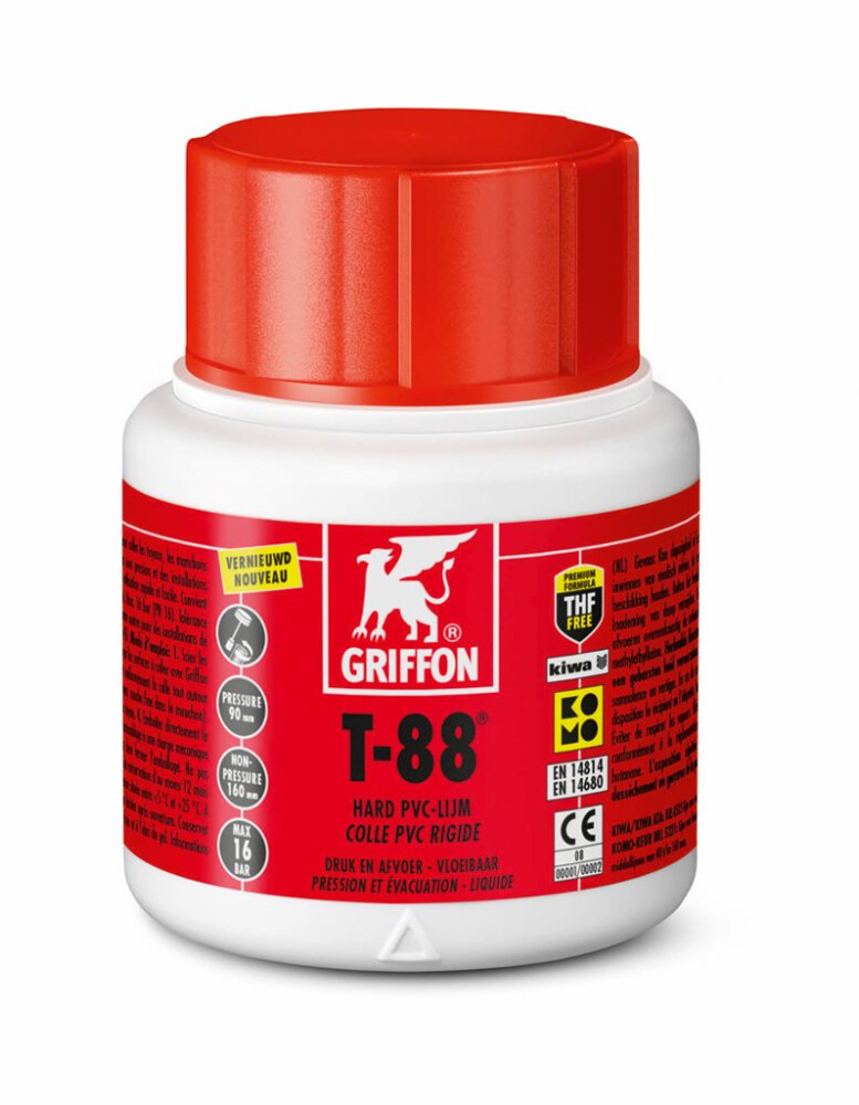 T-88 HARD PVC LIJM VLB 100 ML