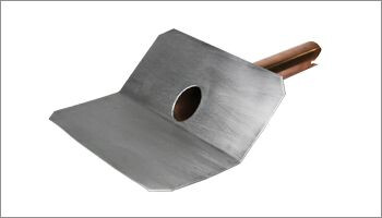 SPUWER KOPEREN UITLOOP 45' 28 X 300MM
