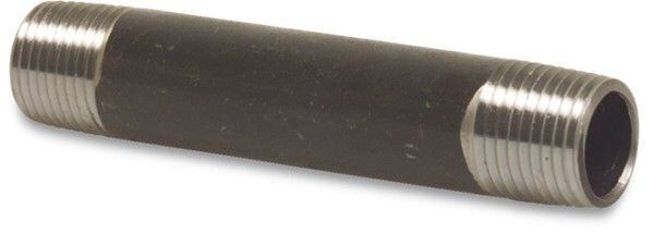 LASNIPPEL STAAL 5" X 139,7MM BUITENDRAAD X STOMPLAS 15CM