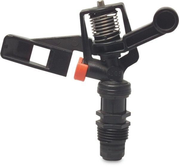 RONDSPROEIER KUNSTSTOF 1/2" BUITENDRAAD 2,8 MM 360° TYPE 5024 9°