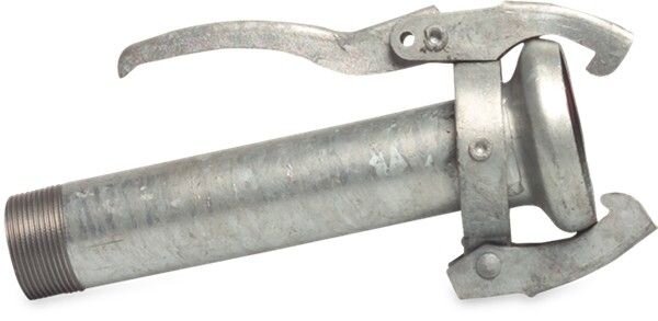 SNELKOPPELING STAAL 89MM X 3" M-DEEL PERROT X BUITENDRAAD TYPE PERROT