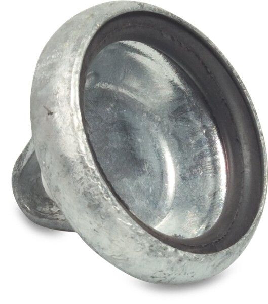 BLINDKOPPELING STAAL 108MM V-DEEL BAUER TYPE BAUER S8