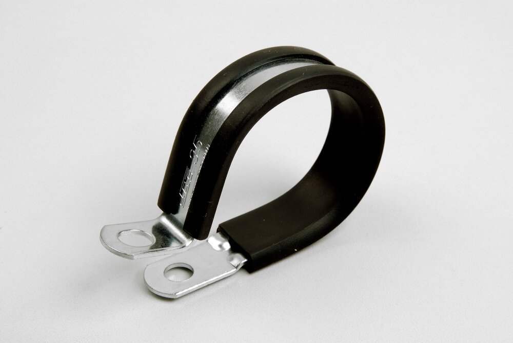 P-CLIP 10MM VERZINKT/RUBBER