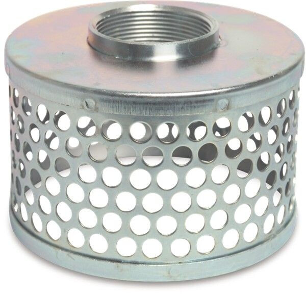 ZUIGKORF STAAL staal 4" BINNENDRAAD 10MM