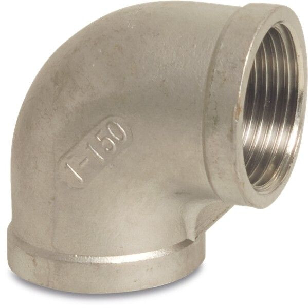 NR. 90 KNIE 90° RVS 316 2 1/2" BINNENDRAAD