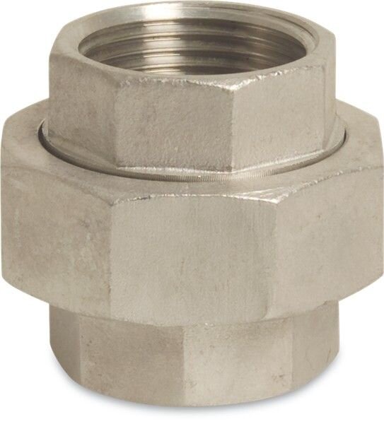 NR. 340 KOPPELING RVS 316 3/4" BINNENDRAAD TYPE CONISCH