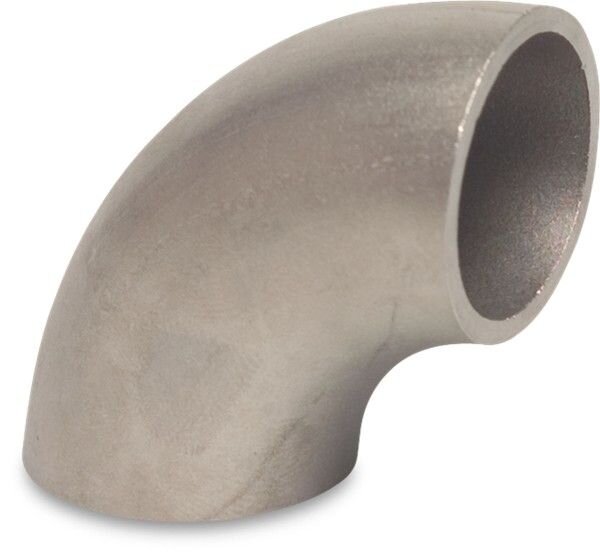 LASBOCHT 90° RVS 316 76,1 MM X 76,1 MM X 2,0 MM STOMPLAS