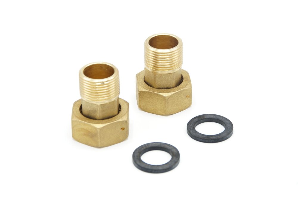 MESSING KOPPELINGEN VOOR WATERMETER 3/4"