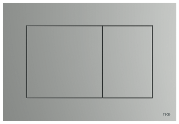 BEDIENINGSPLAAT MAT CHROOM