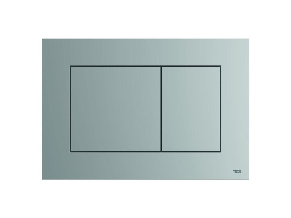BEDIENINGSPLAAT MAT CHROOM