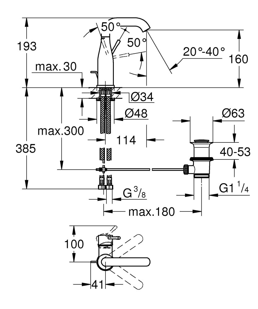 PRESS RK SCHROEFBUS 1/2" X 15MM