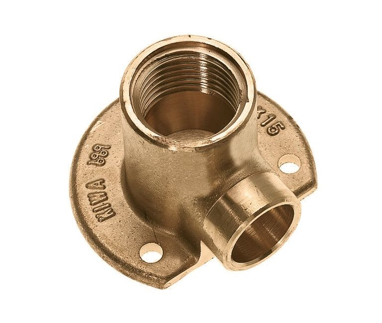 MUURPLAAT LAAG 1/2" BINNEN X 12 MM.