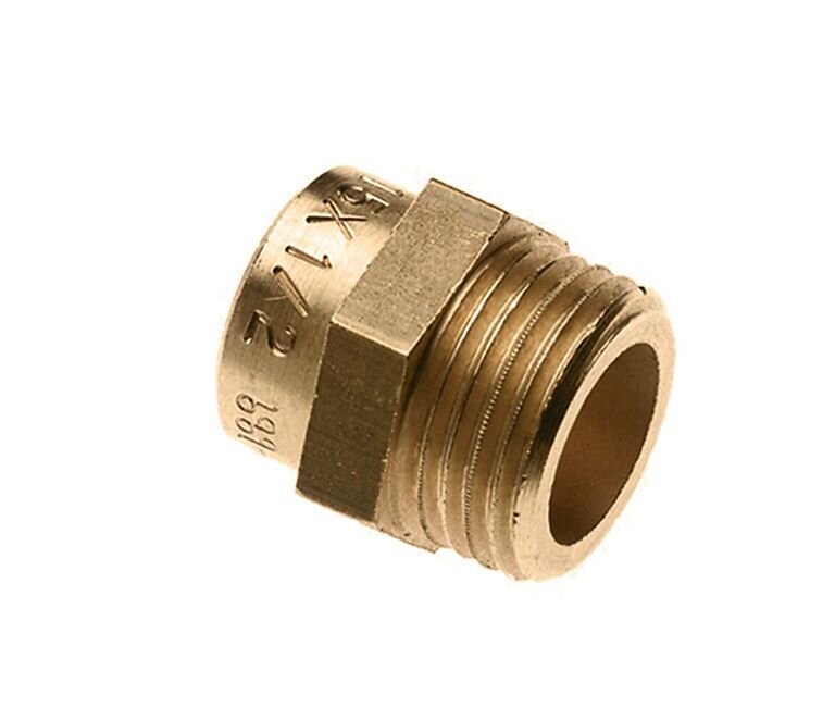 CAP PUNTSTUK KORT 1/2" X 15 MM.