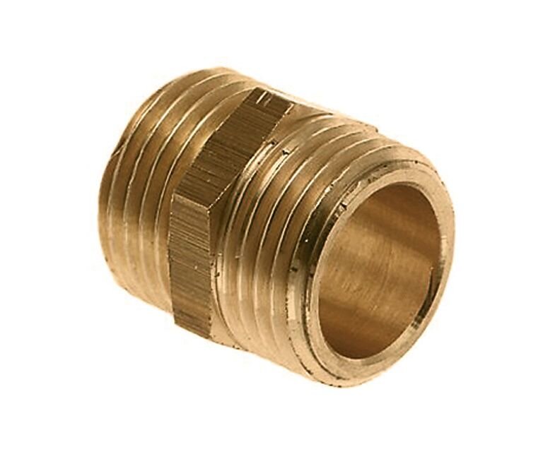DUBBELE NIPPEL 1/8" BUITENDRAAD