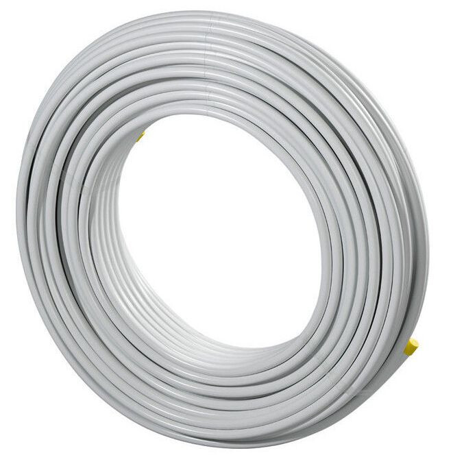 PERT/ALU BUIS 16MM X 2MM WIT ROLLENGTE: 100MTR