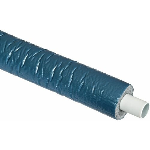 PERT/ALU BUIS 20MM X 2,25MM WIT MET BLAUWE ISOLATIE 9MM ROLLENGTE: 50MTR