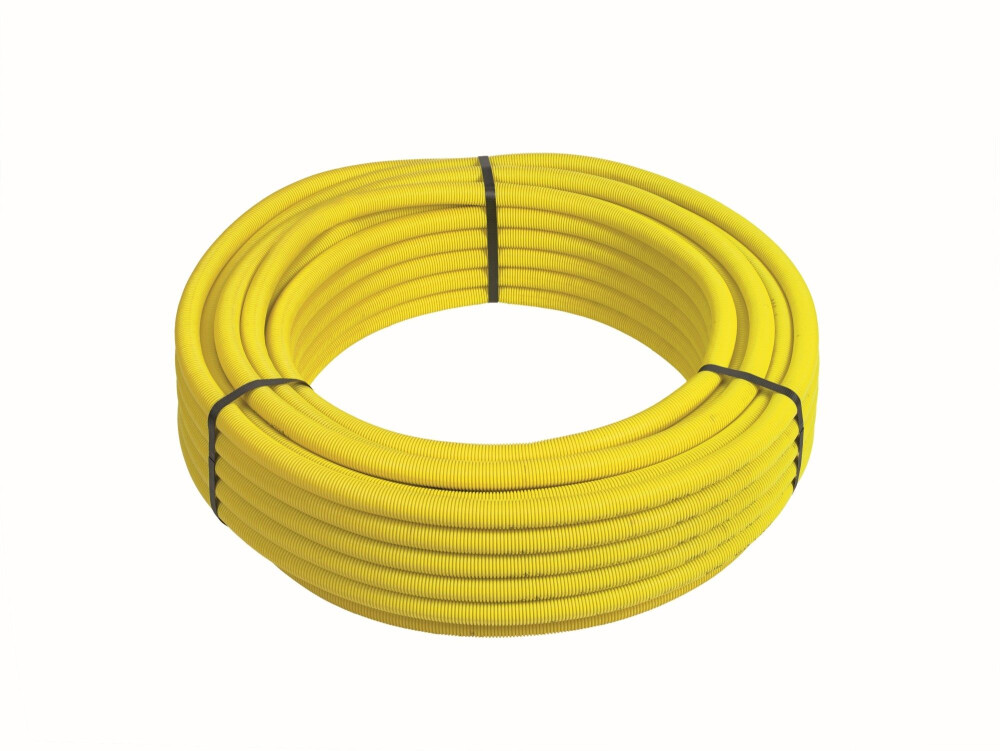 STANDAARD GAS 16X2 MET MANTEL GEEL