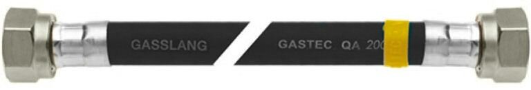 UNIVERSELE ZWARTE GASSLANGSET  60 CENTIMETER