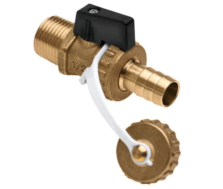 KOGEL VUL- EN AFTAPKRAAN 1/2"