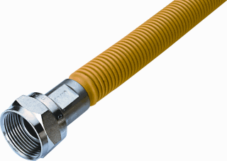 RAM GASAANAL. SET 80CM M24 RVS GEEL