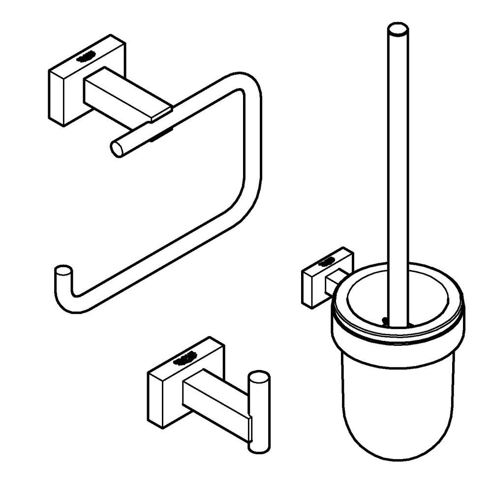 ESSENTIALS CUBE ACCESSOIRE SET 3-IN-1